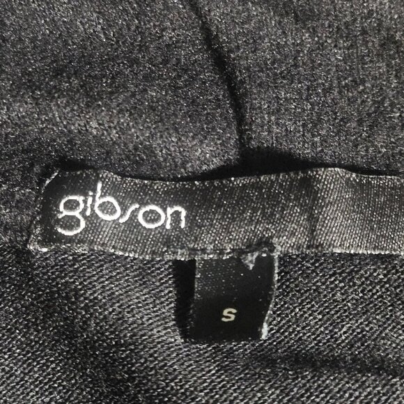 Gibson Women Cowl Neck Tunic Sweater Charcoal S Quiet Luxury Athflow, Academia - Picture 4 of 11